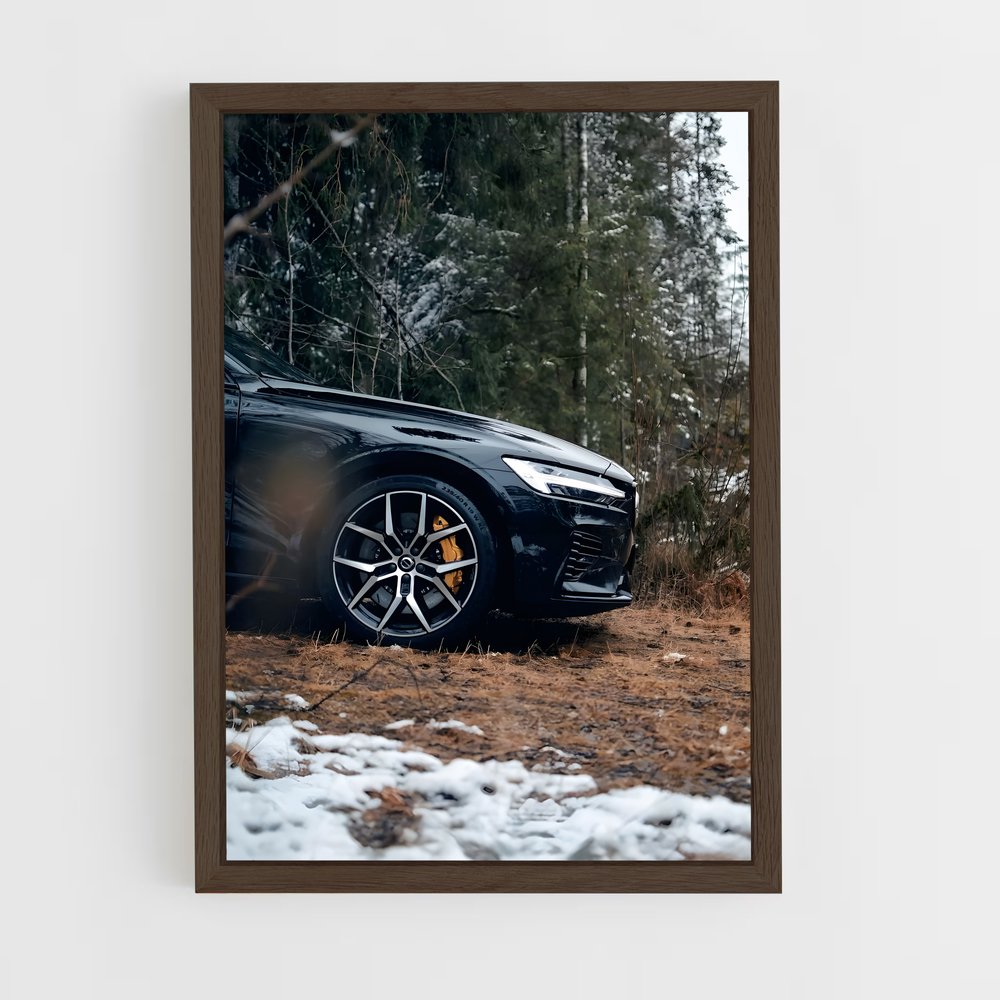 Poster Noire Tempête – affiche Volvo (vue 5)
